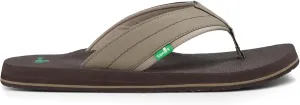 Sanuk Mens Beer Cozy 2 | Flip Flops for Men | Mens Sandals | Beach Sandals | Supportive & Lightweight | Memory Foam Footbed