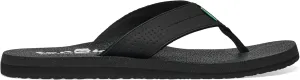 Sanuk Mens Beer Cozy Coaster | Flip Flops for Men | Mens Sandals | Beach Sandals | Supportive & Lightweight | Memory Foam Footbed