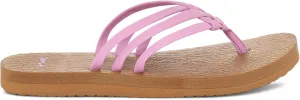 Sanuk Women's Yoga Sandy | Flip Flops for Women | Yoga Sandals For Women | Memory Foam Footbed