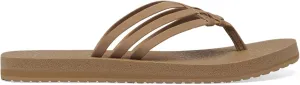 Sanuk Women's Yoga Sandy | Flip Flops for Women | Yoga Sandals For Women | Memory Foam Footbed