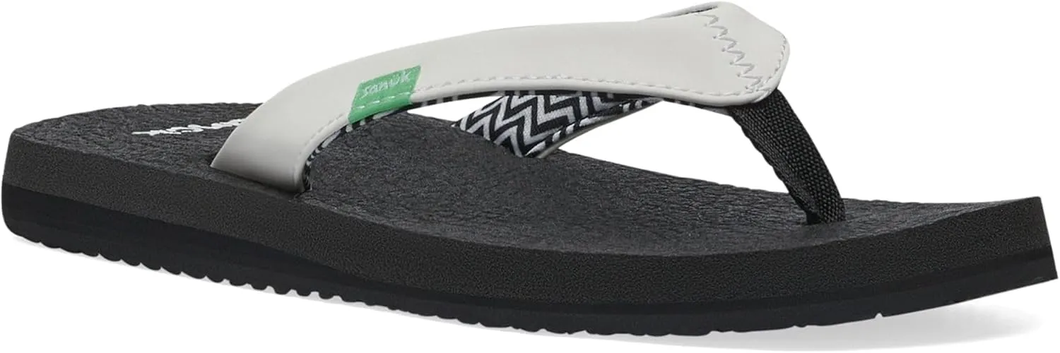 Sanuk Women's Yoga Serenity | Flip Flops for Women | Yoga Sandals For Women | Memory Foam Footbed