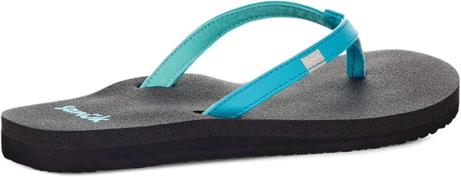 Sanuk Yoga Joy | Flip Flops for Women | Yoga Sandals For Women | Women's Beach Sandals | Memory Foam Footbed