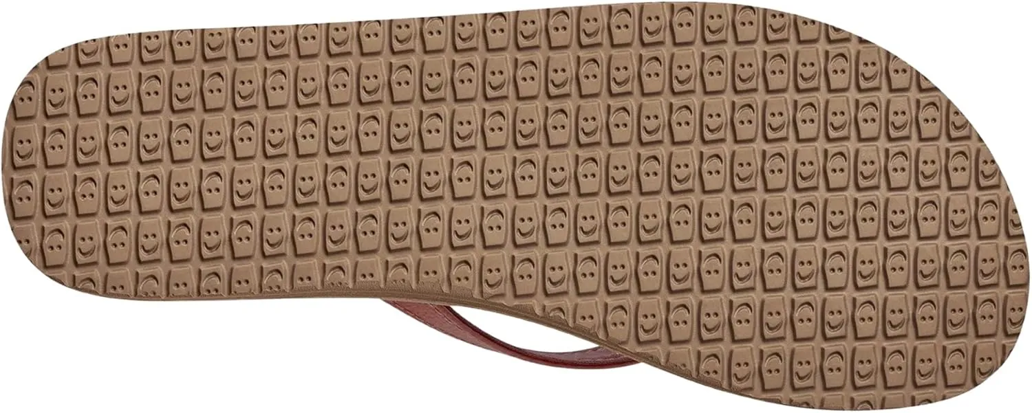 Sanuk Yoga Joy | Flip Flops for Women | Yoga Sandals For Women | Women's Beach Sandals | Memory Foam Footbed