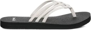 Sanuk Yoga Sandy II Sparkle | Flip Flops for Women | Yoga Sandals For Women | Women's Beach Sandals | Memory Foam Footbed