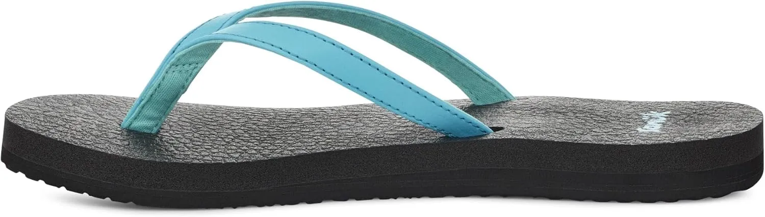 Sanuk Yoga Spree 4 | Flip Flops for Women | Yoga Sandals For Women | Women's Beach Sandals | Memory Foam Footbed