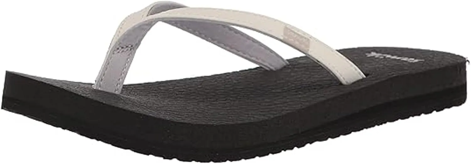 Sanuk Yoga Spree 4 | Flip Flops for Women | Yoga Sandals For Women | Women's Beach Sandals | Memory Foam Footbed