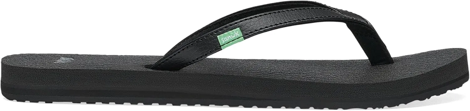 Sanuk Yoga Spree 4 | Flip Flops for Women | Yoga Sandals For Women | Women's Beach Sandals | Memory Foam Footbed
