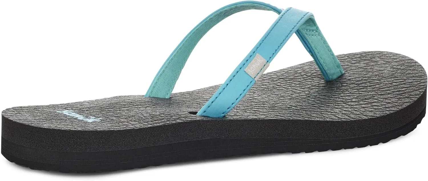 Sanuk Yoga Spree 4 | Flip Flops for Women | Yoga Sandals For Women | Women's Beach Sandals | Memory Foam Footbed