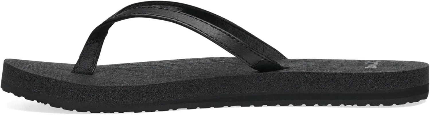 Sanuk Yoga Spree 4 | Flip Flops for Women | Yoga Sandals For Women | Women's Beach Sandals | Memory Foam Footbed