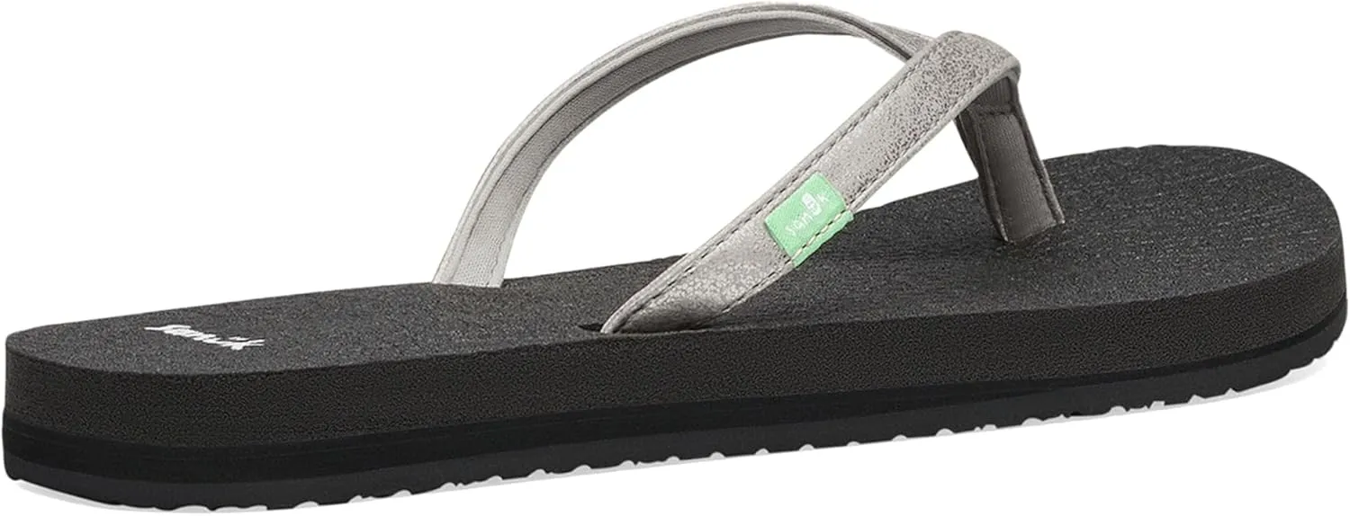 Sanuk Yoga Spree 4 | Flip Flops for Women | Yoga Sandals For Women | Women's Beach Sandals | Memory Foam Footbed