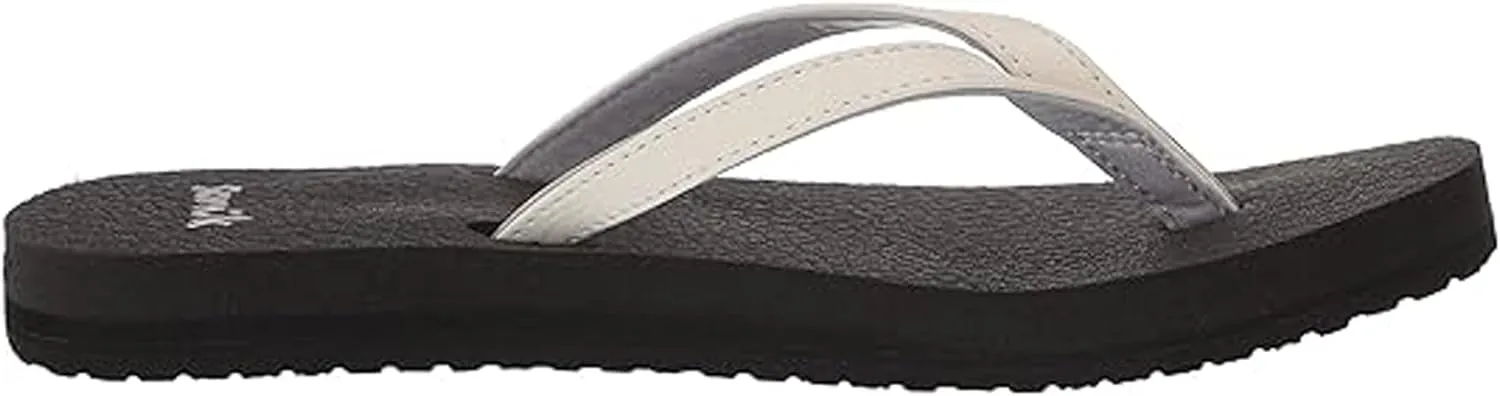 Sanuk Yoga Spree 4 | Flip Flops for Women | Yoga Sandals For Women | Women's Beach Sandals | Memory Foam Footbed