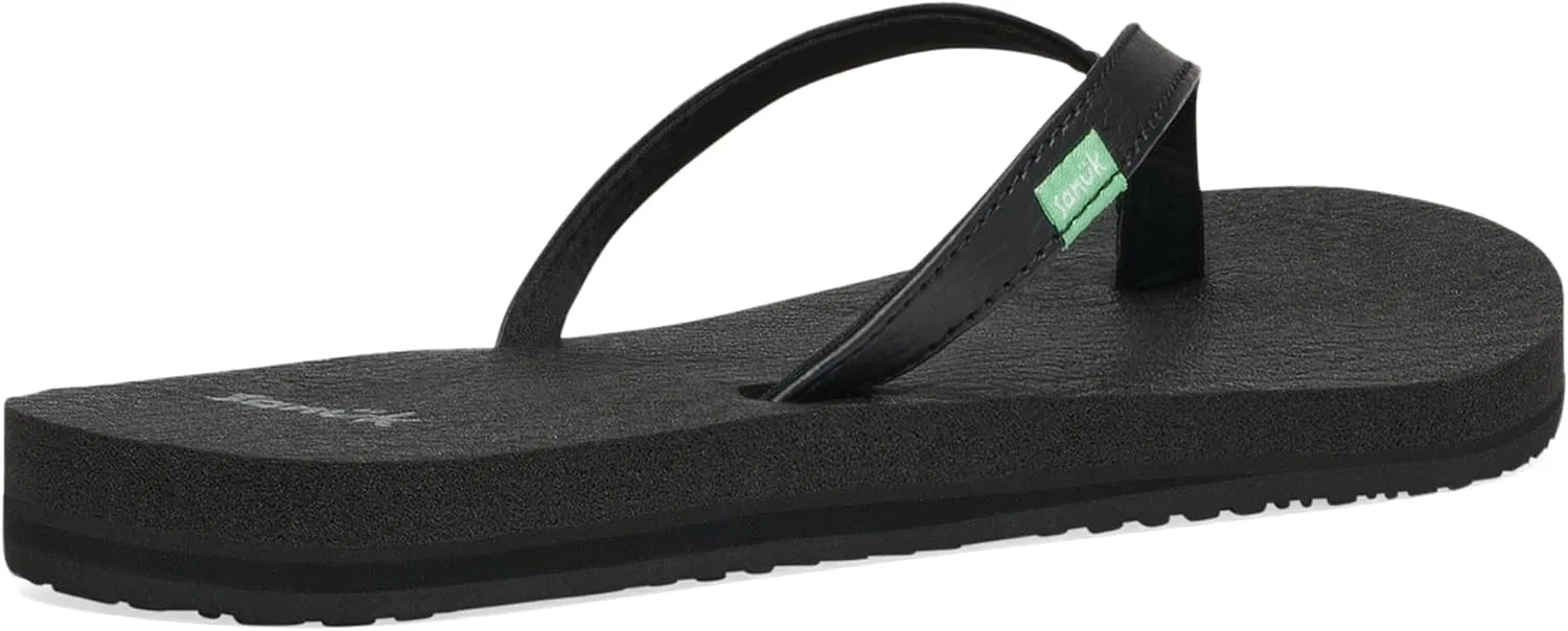 Sanuk Yoga Spree 4 | Flip Flops for Women | Yoga Sandals For Women | Women's Beach Sandals | Memory Foam Footbed