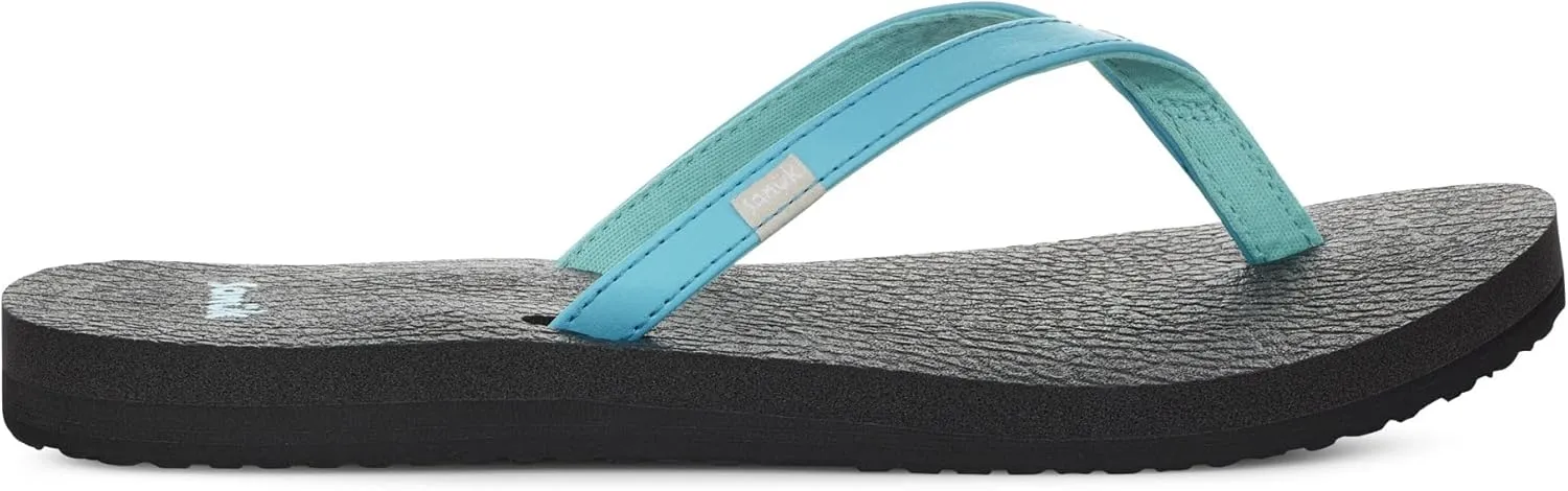 Sanuk Yoga Spree 4 | Flip Flops for Women | Yoga Sandals For Women | Women's Beach Sandals | Memory Foam Footbed