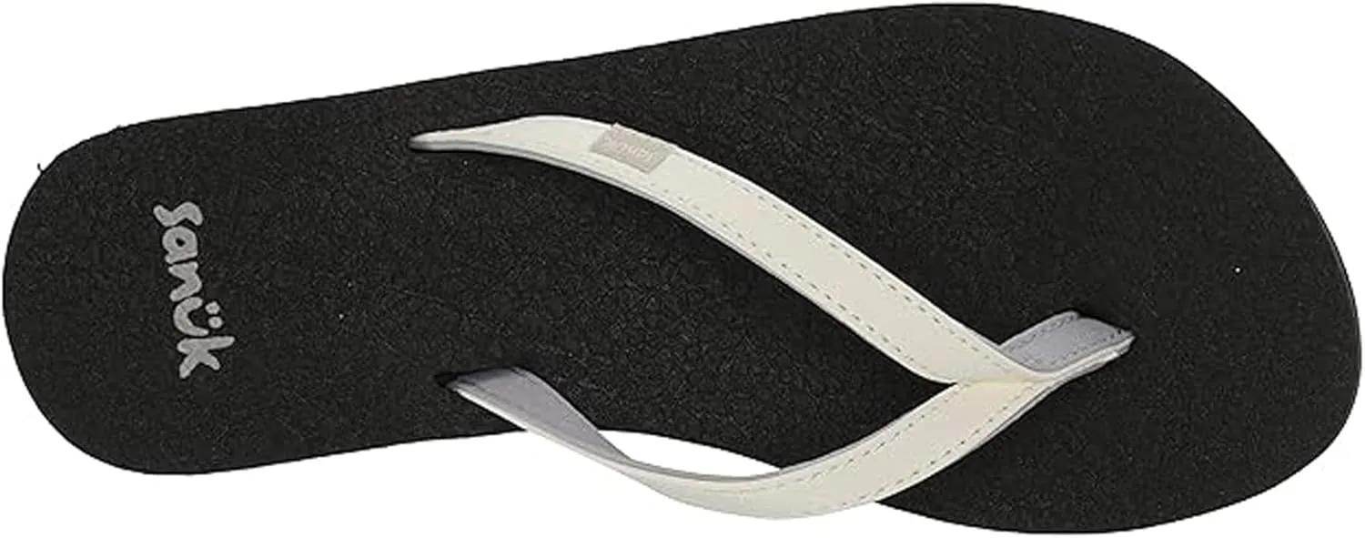Sanuk Yoga Spree 4 | Flip Flops for Women | Yoga Sandals For Women | Women's Beach Sandals | Memory Foam Footbed