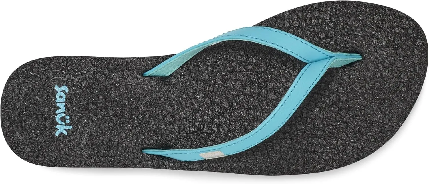Sanuk Yoga Spree 4 | Flip Flops for Women | Yoga Sandals For Women | Women's Beach Sandals | Memory Foam Footbed