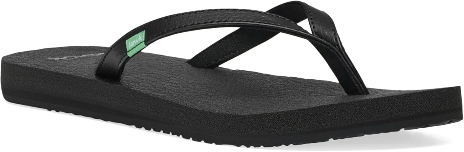 Sanuk Yoga Spree 4 | Flip Flops for Women | Yoga Sandals For Women | Women's Beach Sandals | Memory Foam Footbed