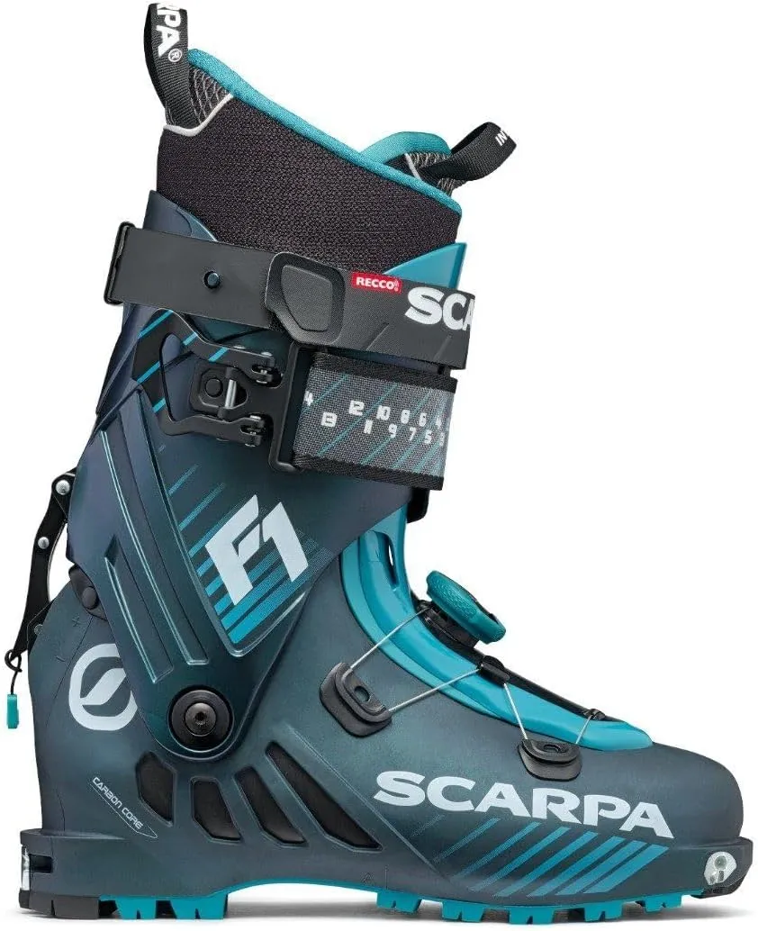 SCARPA Men's F1 Alpine Touring Ski Boots for Backcountry and Downhill Skiing