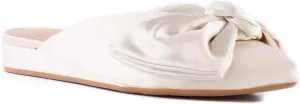 Seychelles Womens Wedding Bells Bow Satin Mules