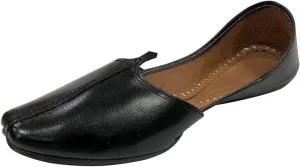 Shoe Bazar Punjabi Mojaris Mens Leather Jutti Wedding Khussa for Groom Traditional Indian Footwear Ethnic Peshawari Loafers