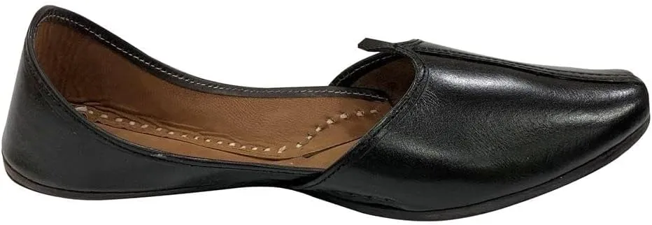 Shoe Bazar Punjabi Mojaris Mens Leather Jutti Wedding Khussa for Groom Traditional Indian Footwear Ethnic Peshawari Loafers