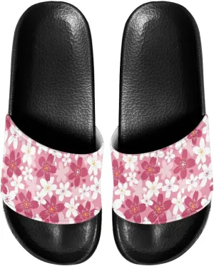 Slide Sandals for Ladies Casual Pillow House Sandals Open Toe Comfortable Shower Shoes Non-Slip Sport Shoes Beach Dress Shoes Easy to Clean
