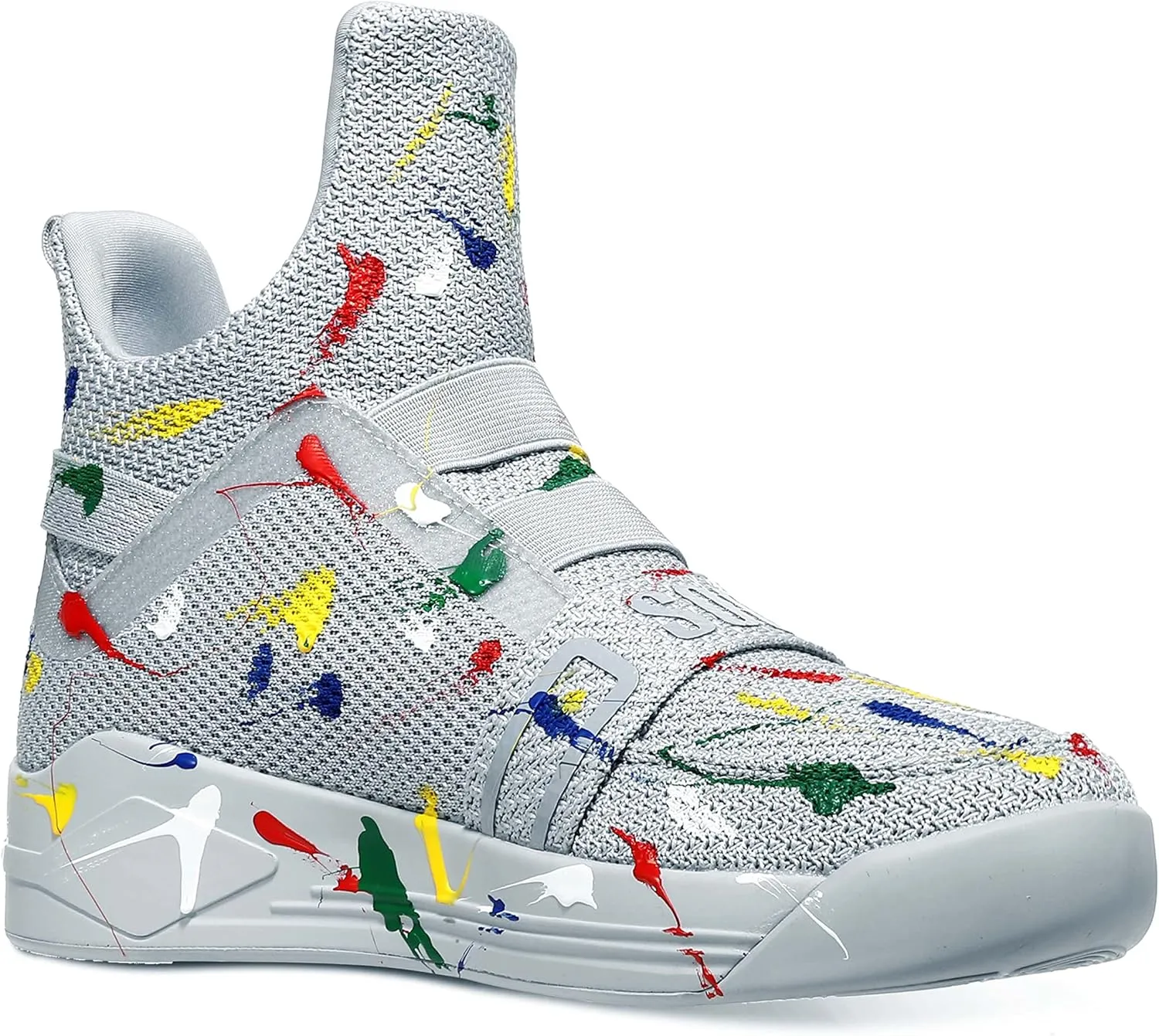 Soulsfeng High Top Running Shoes for Men Lightweight Breathable Mesh Walking Athletic Sneakers