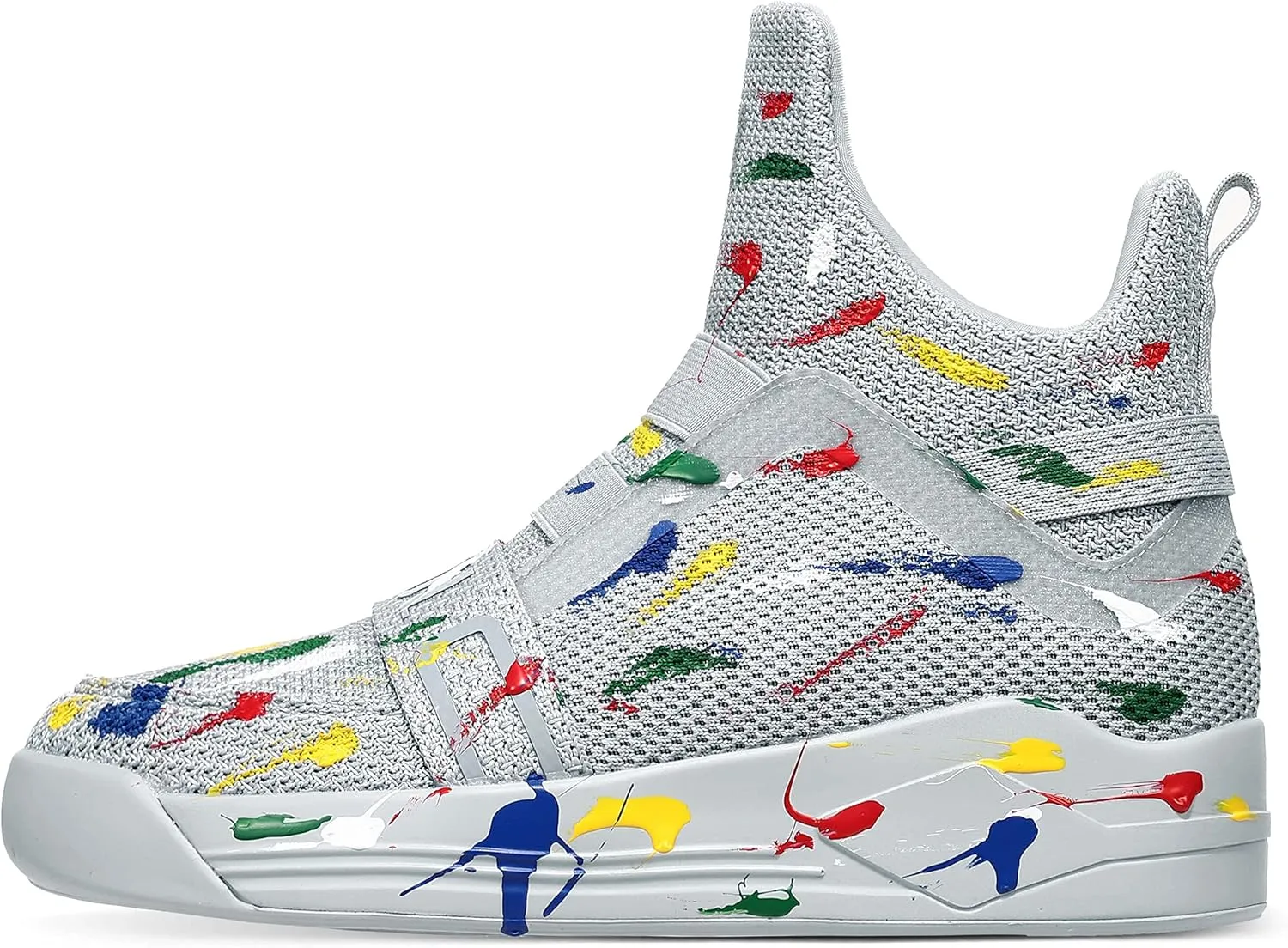 Soulsfeng High Top Running Shoes for Men Lightweight Breathable Mesh Walking Athletic Sneakers