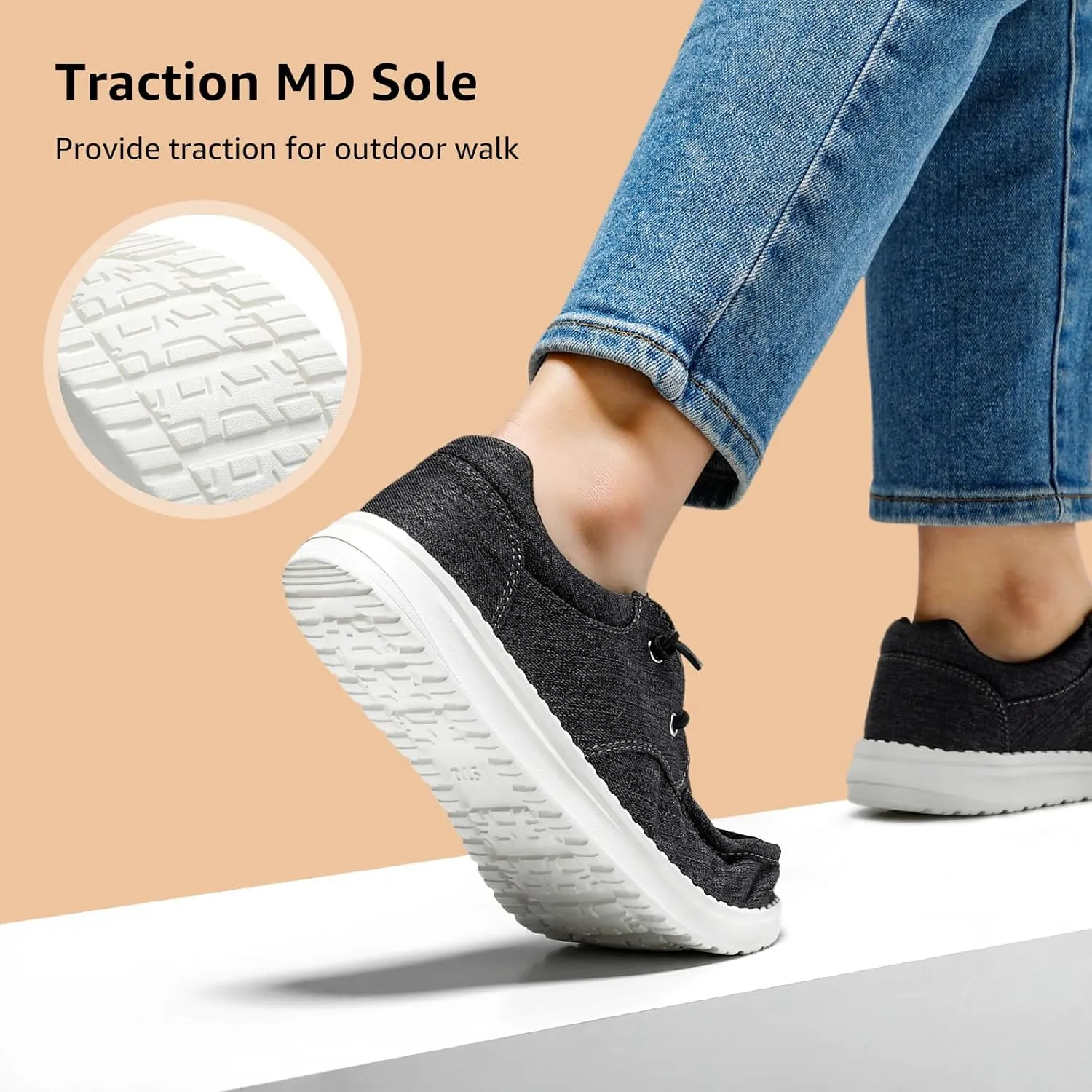 STQ Women's Lace up Loafers丨Orthopedic Comfotable Ultralight Boat Casual Shoes with Arth Support