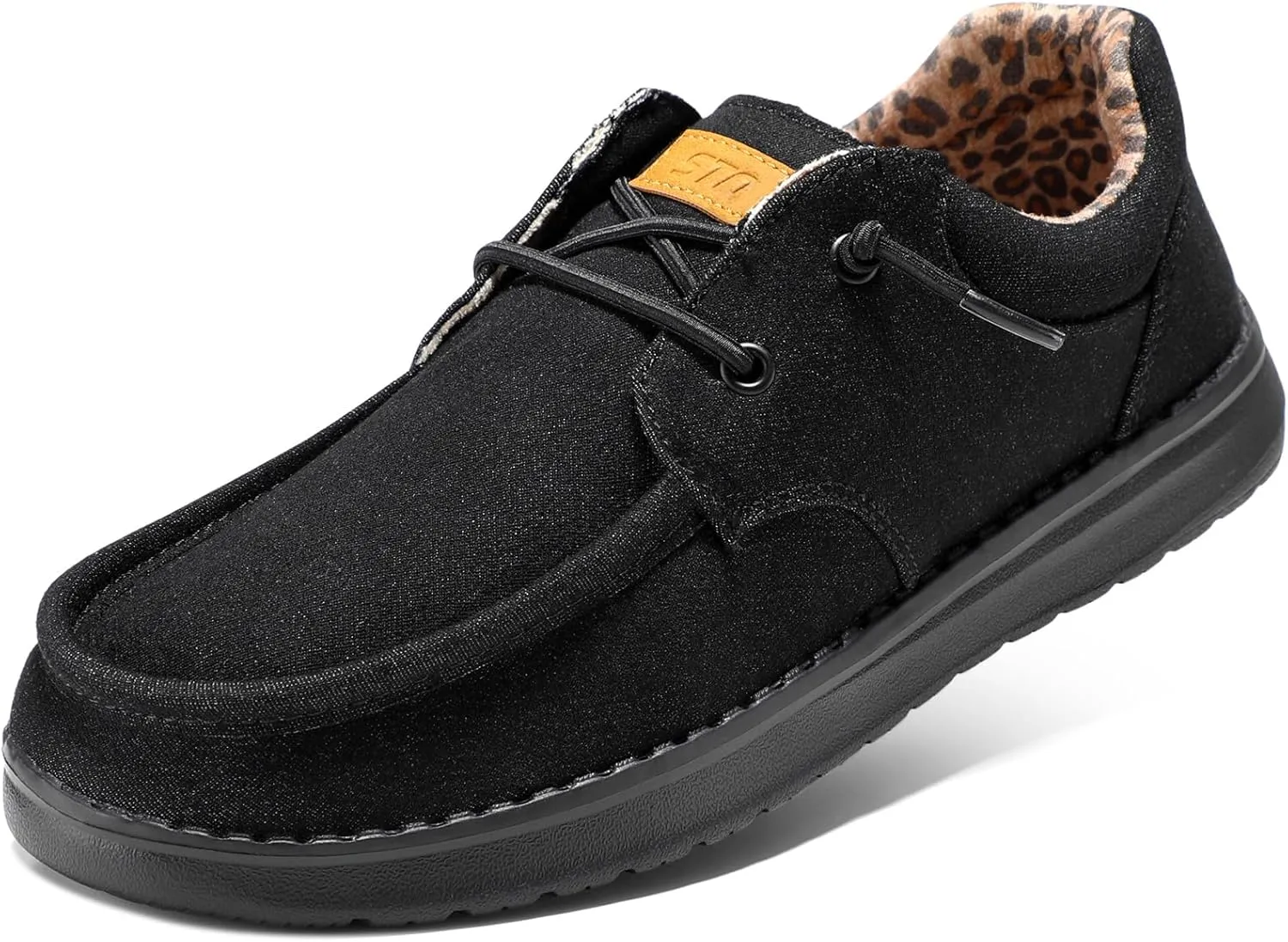 STQ Women's Lace up Loafers丨Orthopedic Comfotable Ultralight Boat Casual Shoes with Arth Support