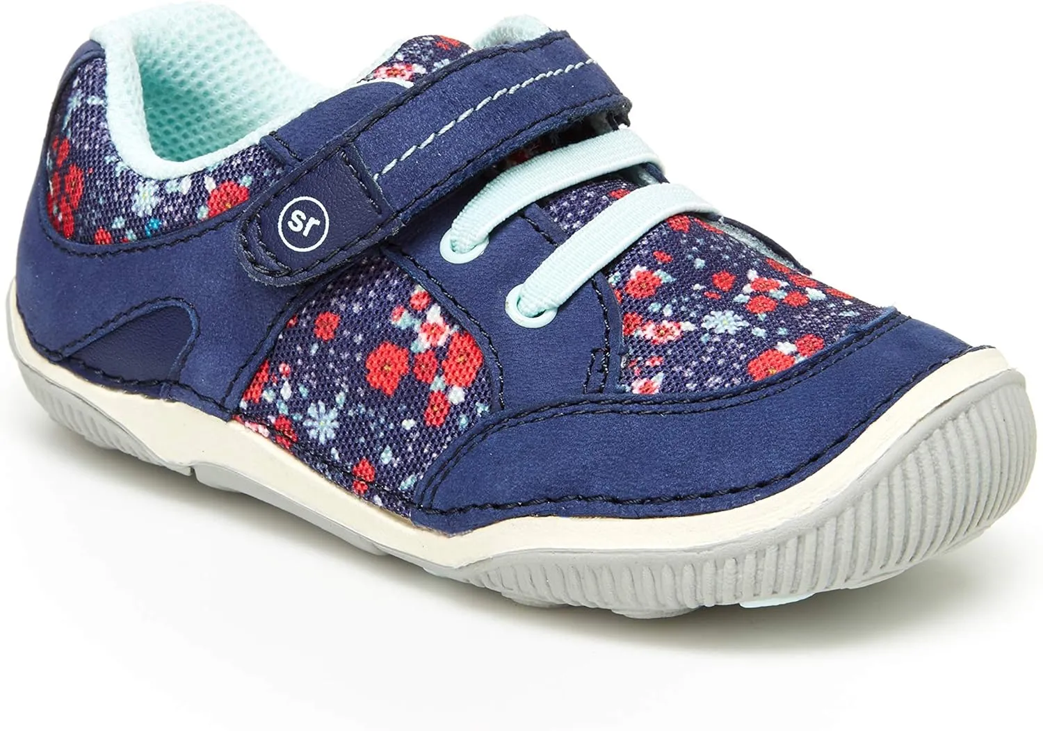 Stride Rite Baby-Girl's Rosie Toddler Lightweight Leather Sneaker