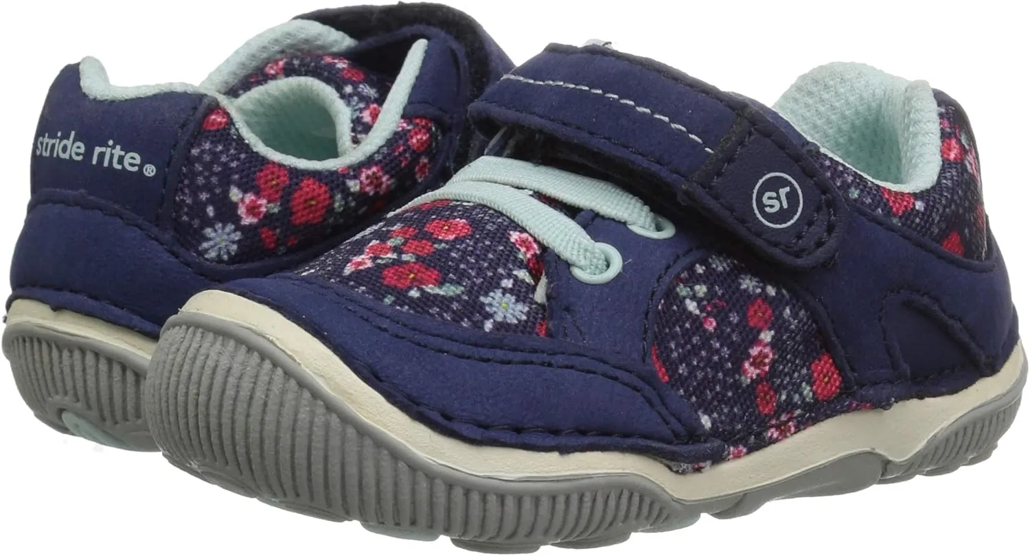 Stride Rite Baby-Girl's Rosie Toddler Lightweight Leather Sneaker