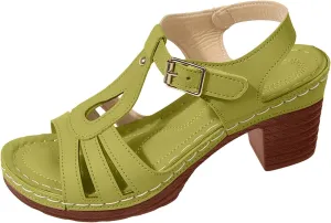 Summer Wedge Sandals For Women Dressy,Arch Support Comfortable Beach Walking Ankle Strap Open Toe Platform Sandals Casual Slip on Outdoor Shoes ﻿For Women Dressy