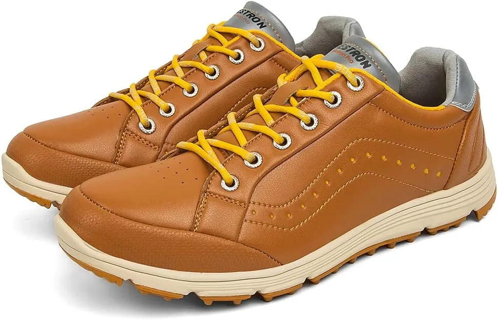 THESTRON 2021 Men Golf Shoes Professional Spikes Golf Sport Sneakers Waterproof Mens Trainers Golfing