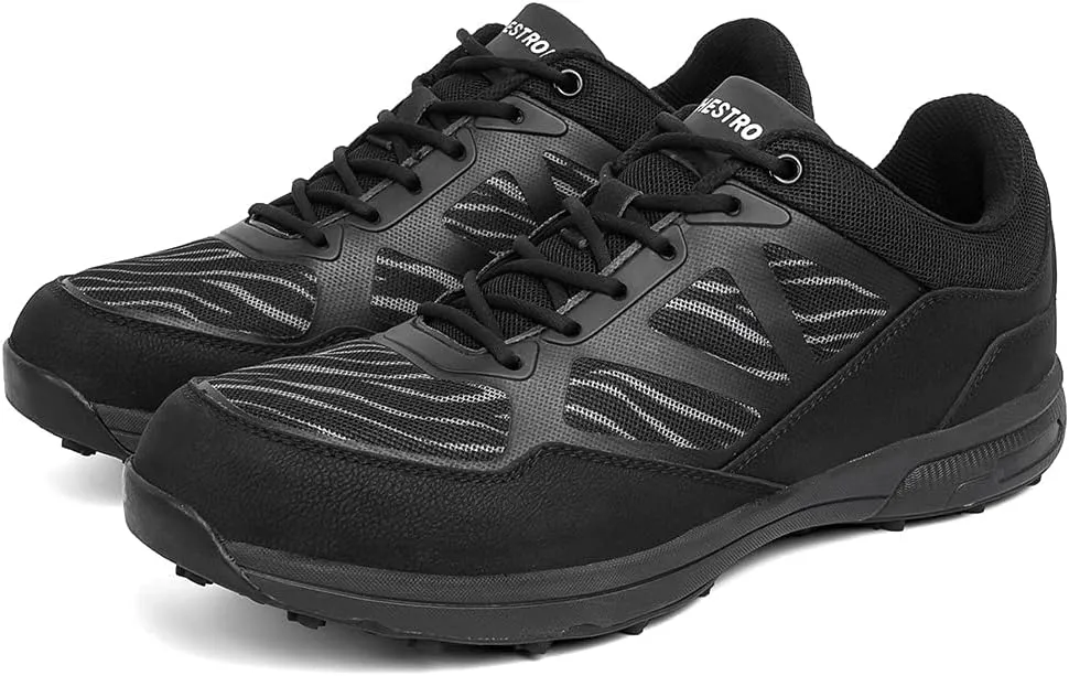 THESTRON 2021 Men Golf Shoes Professional Spikes Golf Sport Sneakers Waterproof Mens Trainers Golfing