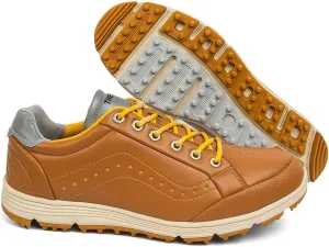 THESTRON 2021 Men Golf Shoes Professional Spikes Golf Sport Sneakers Waterproof Mens Trainers Golfing