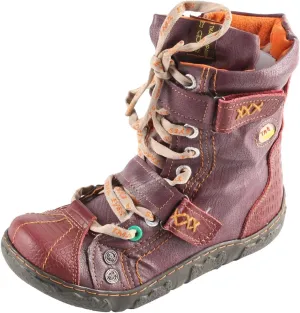 TMA EYES Women's Single Shoes Non-Slip Wear Shoes Lace-up Women's Shoes(Red,9.5)