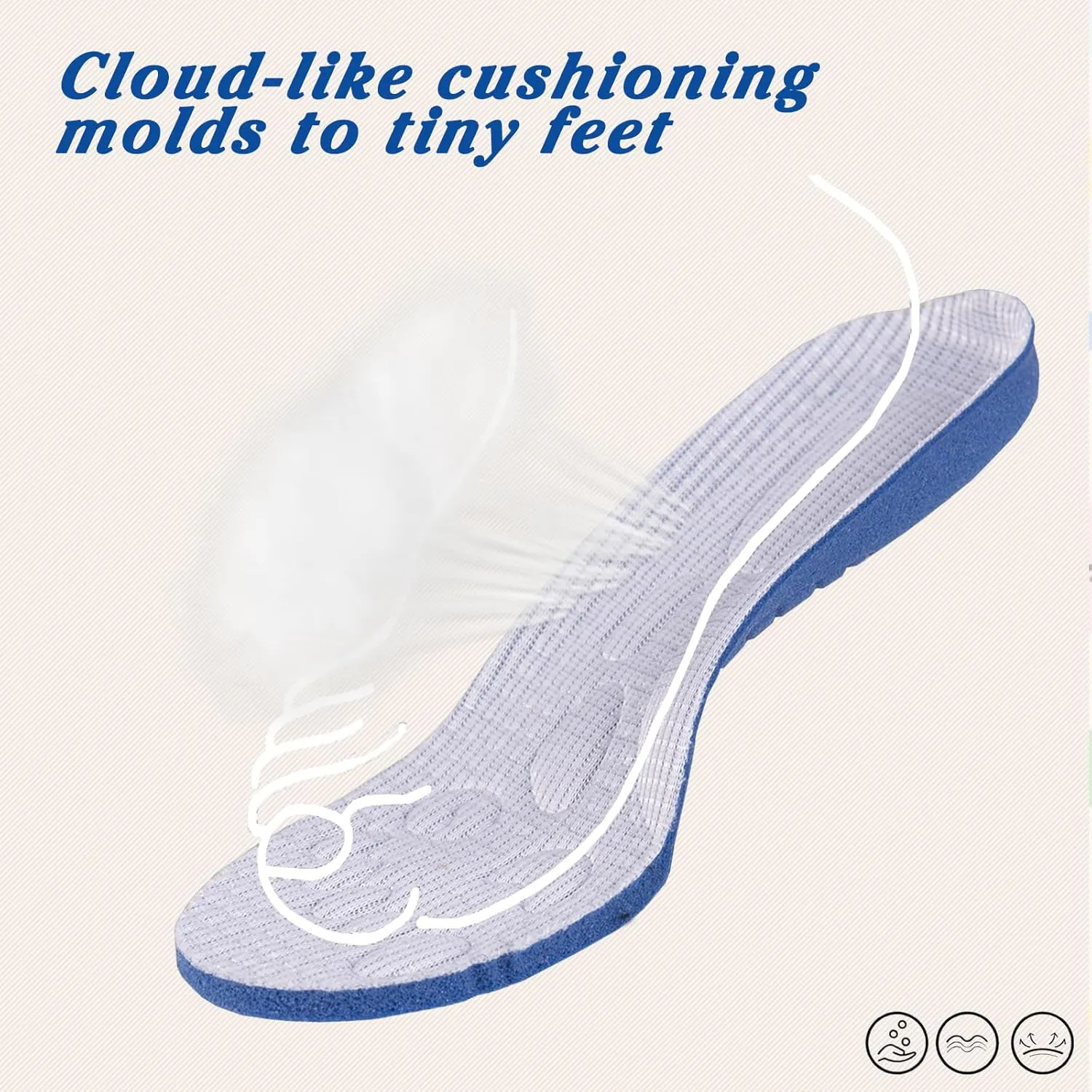 Toddler Baby Girls Boys Tennis White Walking Barefoot Slip on Shoes 18-24 Months Size 5 Wide Toe Box Summer Soft Sole Flexible Dinosaur Cheer Shoes Breathable Outdoor Soccer Rubber Sneakers