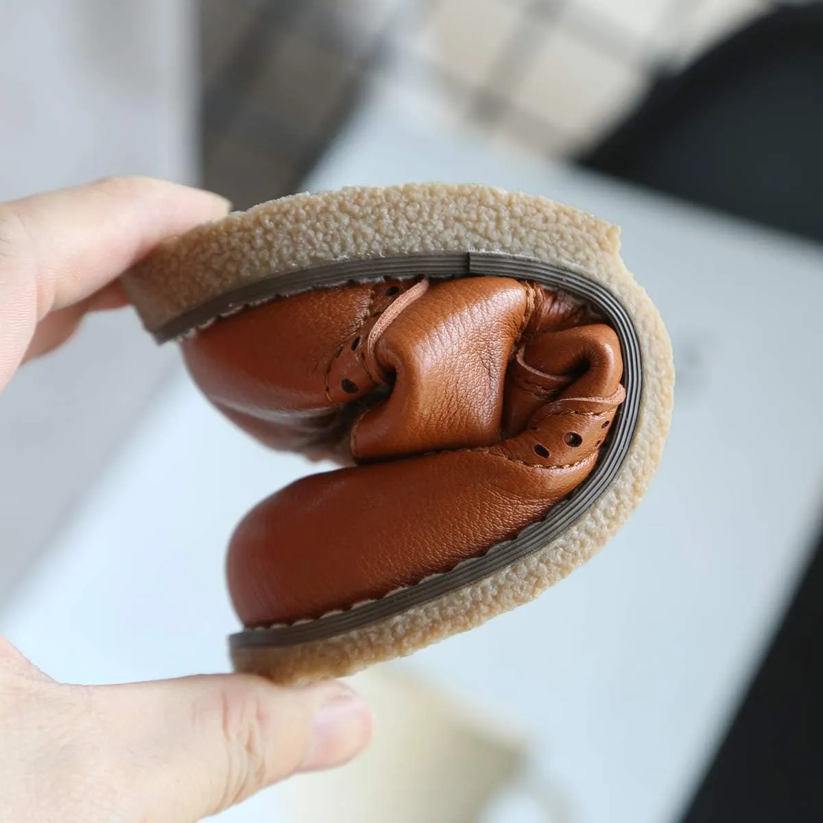 Toddler Boys Girls Dress Shoes Brown Black Leather Loafers Wedding Oxford Shoes Uniform School Flat Shoes