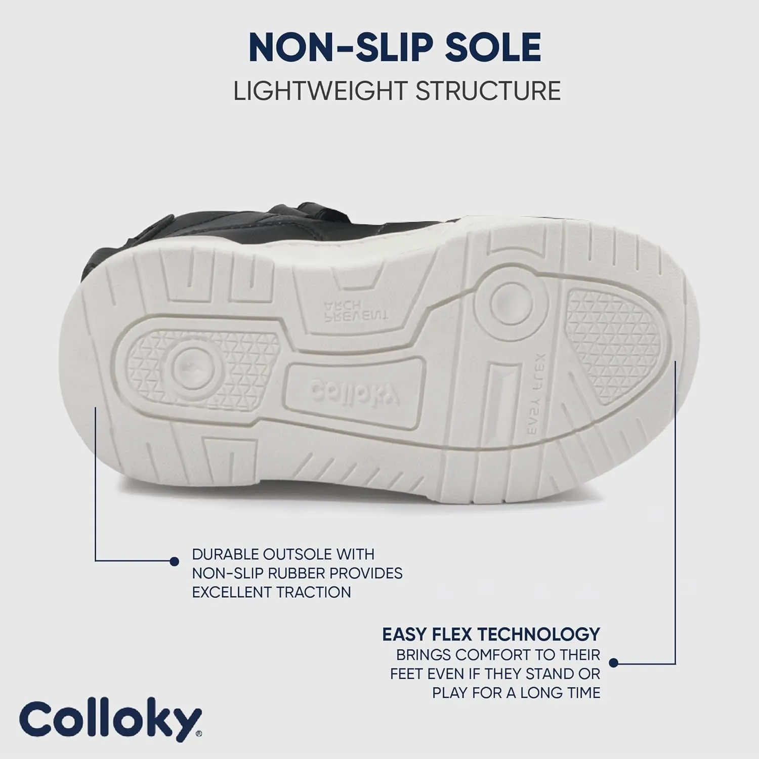 Toddler Sneakers for Boys - Lightweight Shoes with Soft Soles & Adjustable Strap, Arch Support & Breathable Design - Washable Shoes