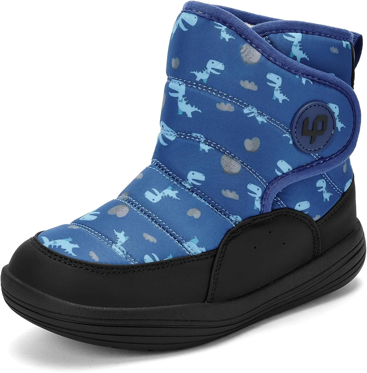 Toddler Winter Snow Boots Boys Girls Waterproof Slip Resistant Warm Winter Shoes(Toddler/Little Kid/Big Kid)