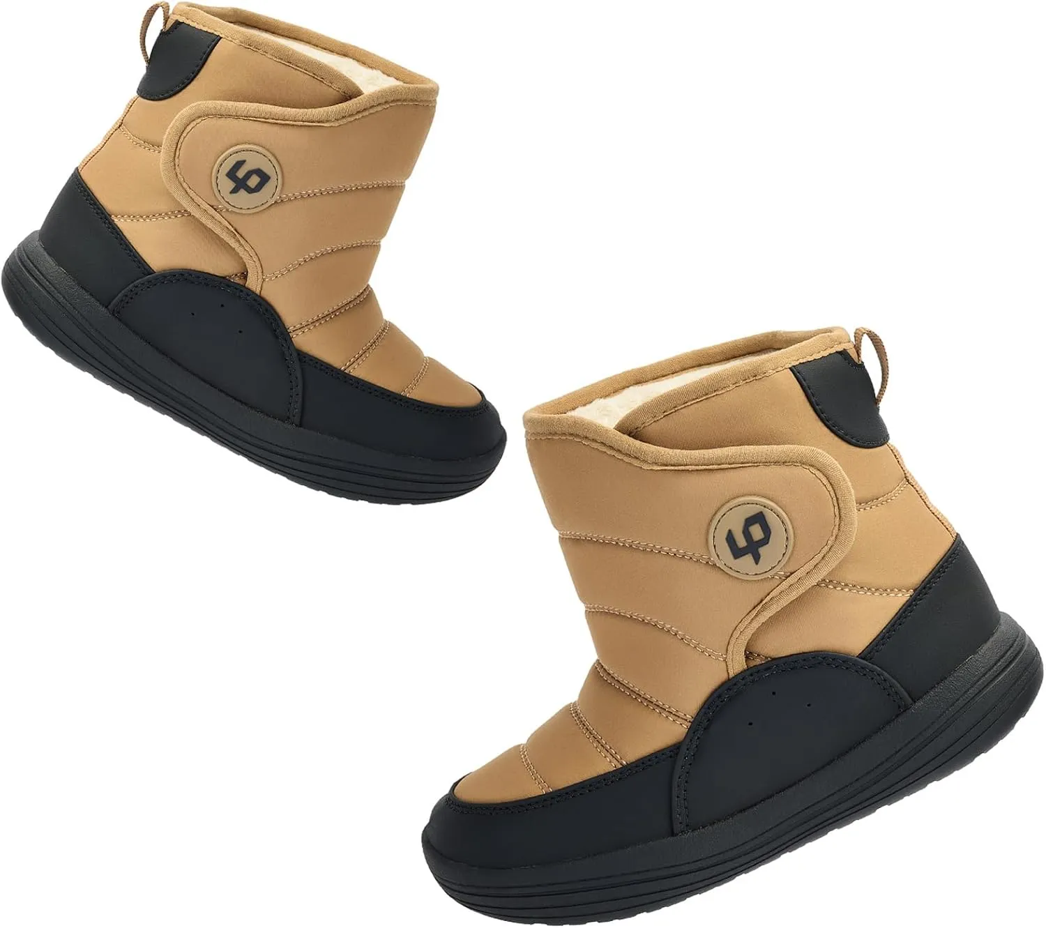Toddler Winter Snow Boots Boys Girls Waterproof Slip Resistant Warm Winter Shoes(Toddler/Little Kid/Big Kid)