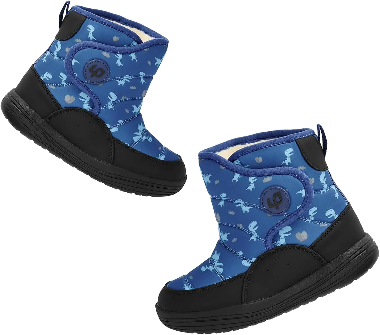 Toddler Winter Snow Boots Boys Girls Waterproof Slip Resistant Warm Winter Shoes(Toddler/Little Kid/Big Kid)