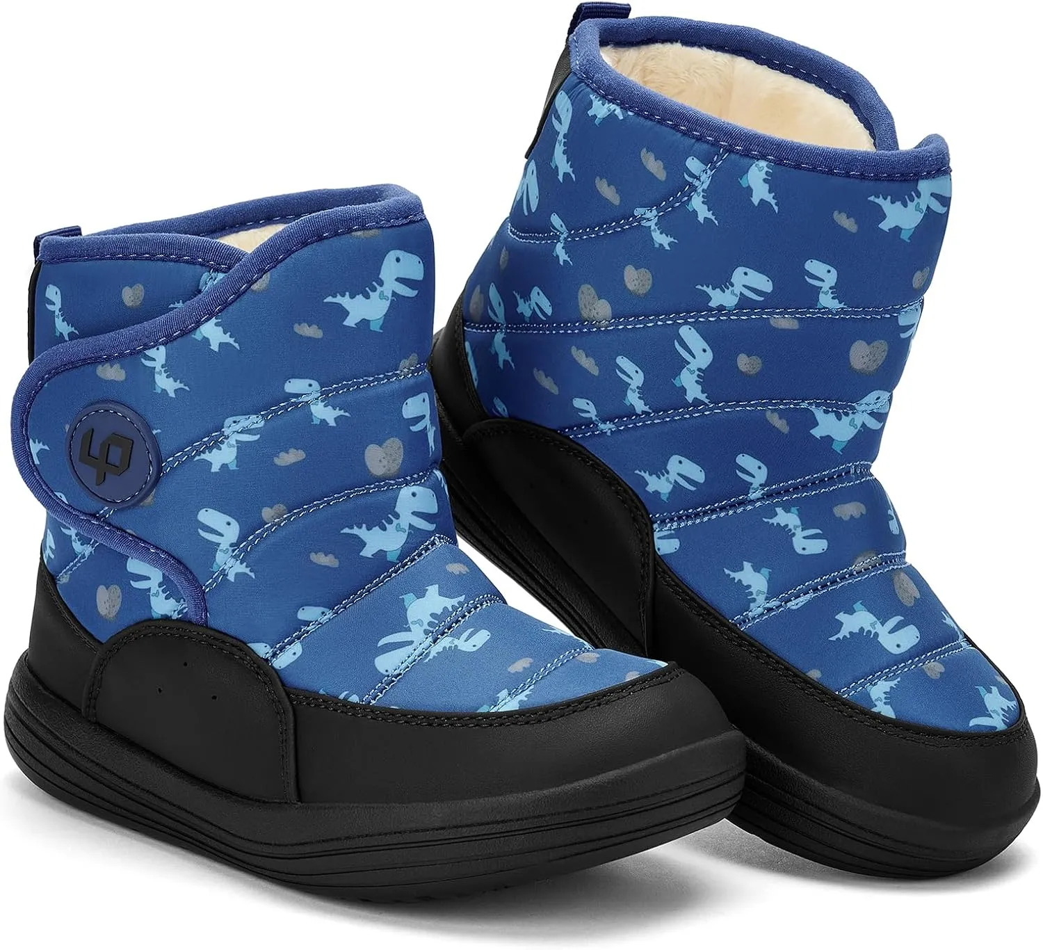 Toddler Winter Snow Boots Boys Girls Waterproof Slip Resistant Warm Winter Shoes(Toddler/Little Kid/Big Kid)
