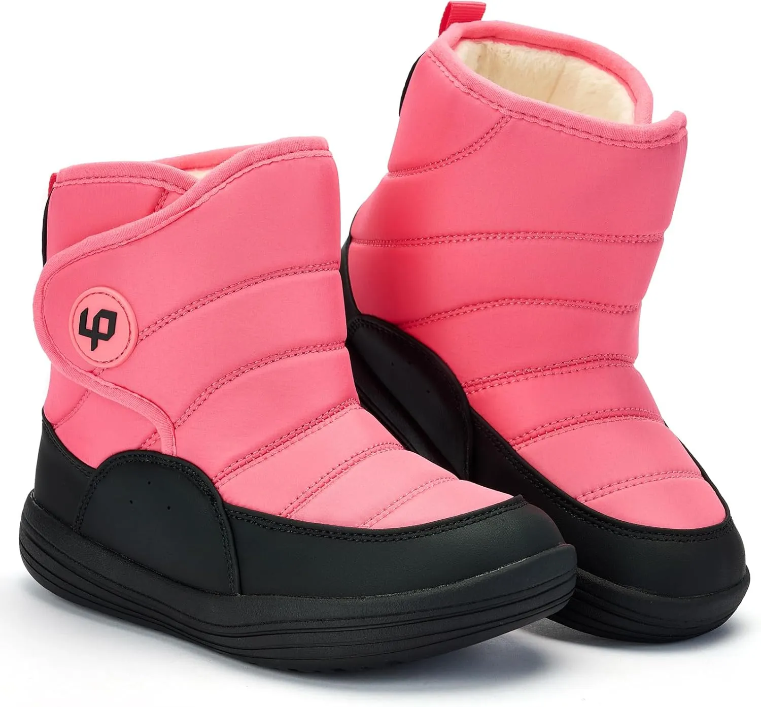 Toddler Winter Snow Boots Boys Girls Waterproof Slip Resistant Warm Winter Shoes(Toddler/Little Kid/Big Kid)