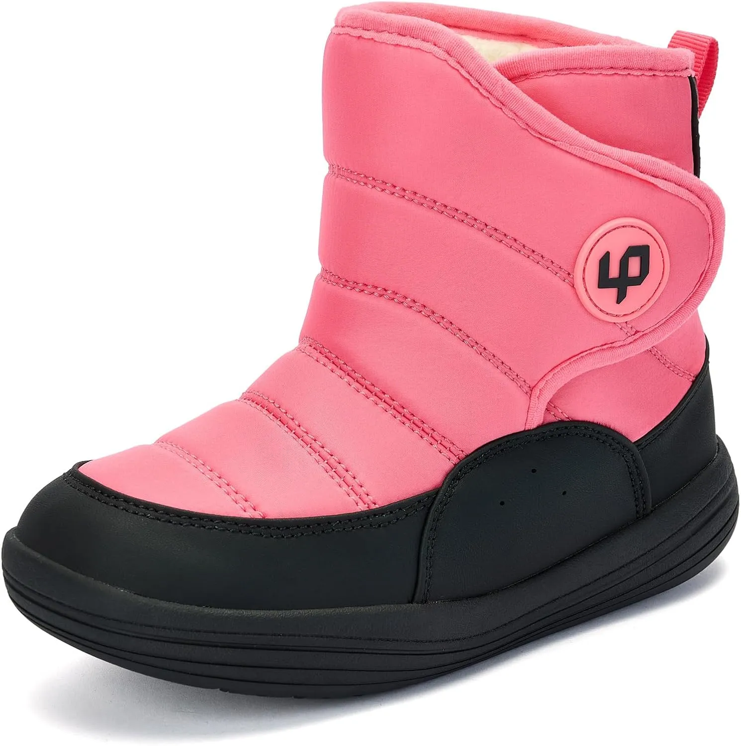 Toddler Winter Snow Boots Boys Girls Waterproof Slip Resistant Warm Winter Shoes(Toddler/Little Kid/Big Kid)