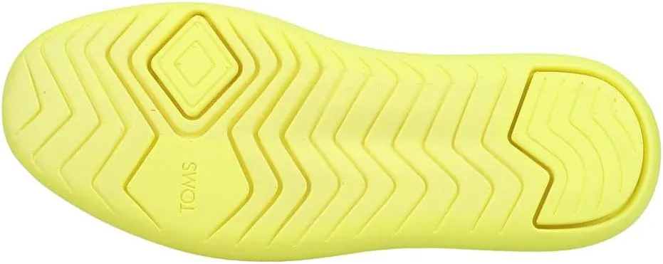 TOMS Womens Alpargata Mallow Mule Sneakers Shoes Casual - Yellow