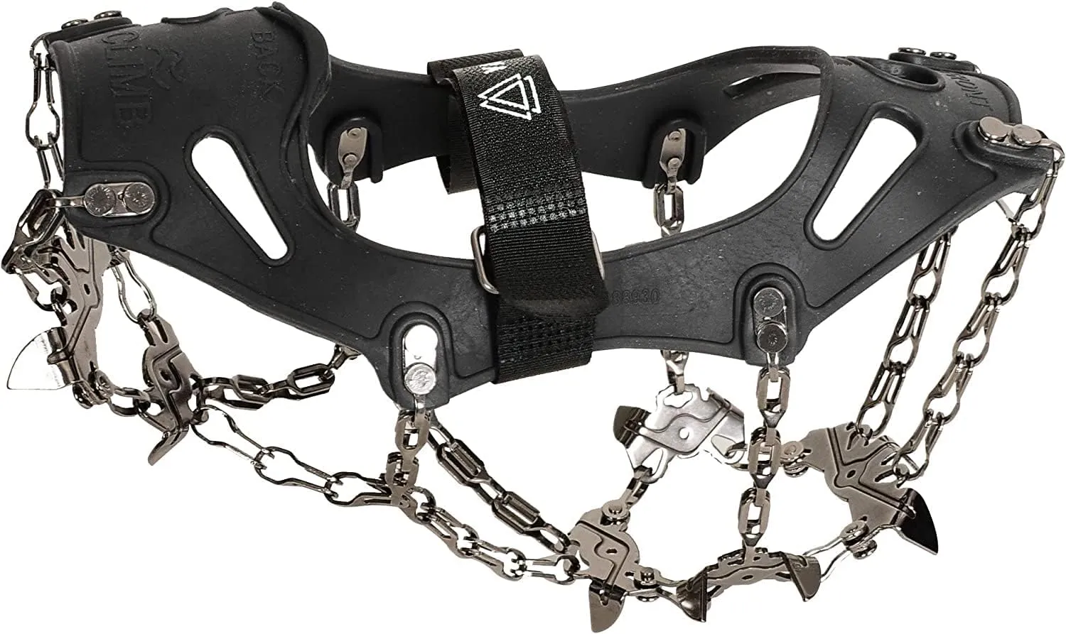 Trail Spikes Crampons Ice Grips for Hiking - Winter Shoes/Boots with 14 Stainless Steel Spikes, Anti-Slip Traction Cleats for Snow Ice Walking Climbing Mountaineering