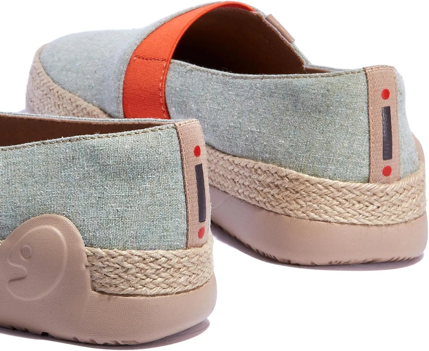 UIN Women's Espadrilles Slip On Lightweight Walking Casual Loafers Comfortable Art Painted Travel Shoes Marbella Series
