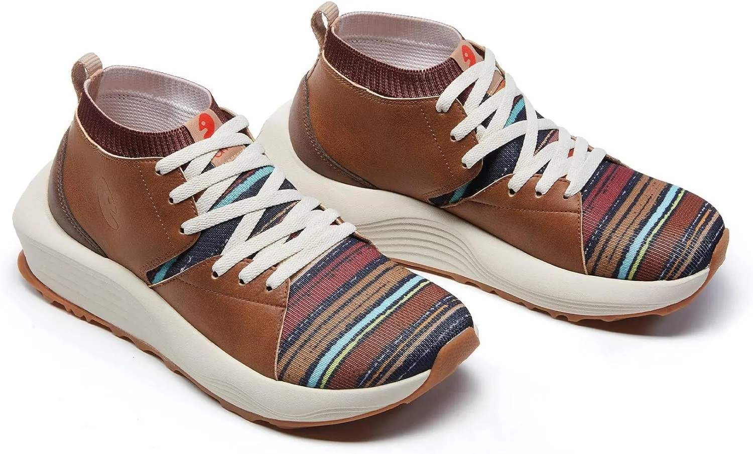 UIN Women's Fashion Sneakers Walking Art Travel Shoes Rock Layer Series