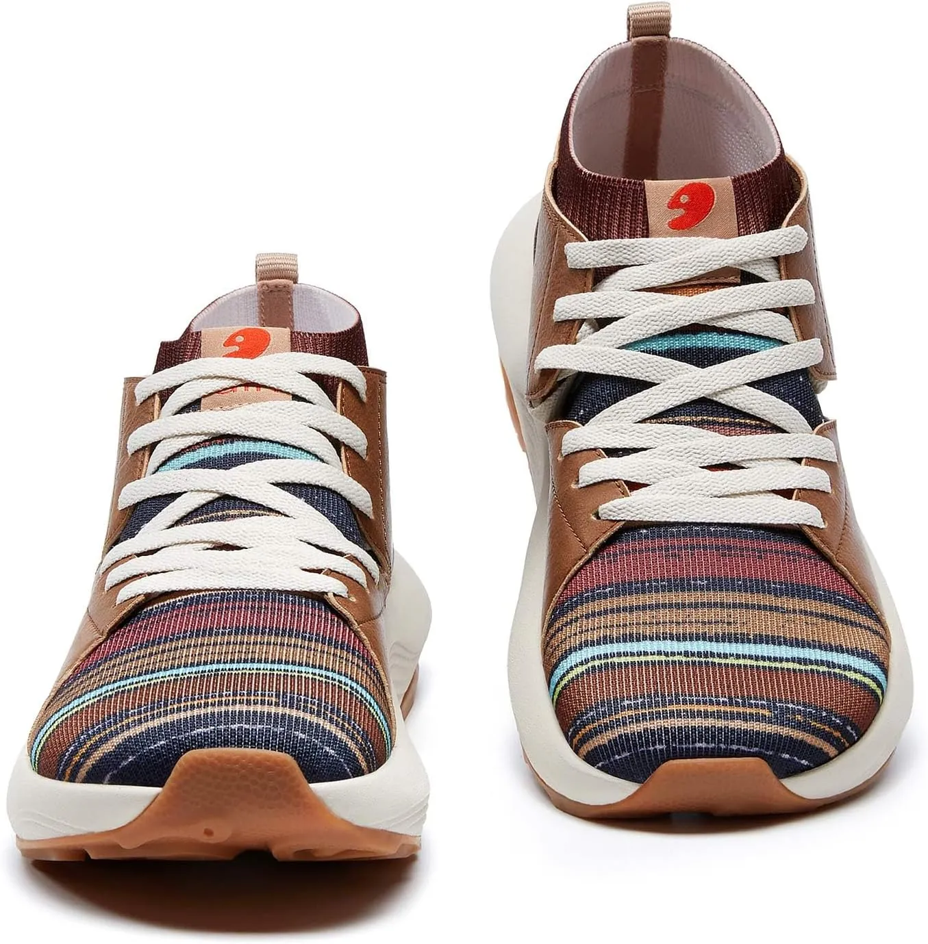 UIN Women's Fashion Sneakers Walking Art Travel Shoes Rock Layer Series
